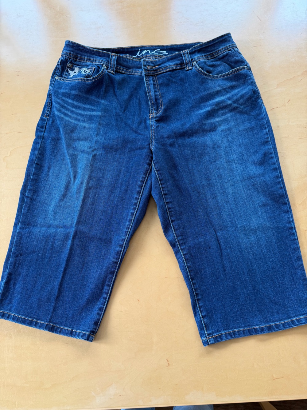 Inc International Denim Bermuda Shorts 16